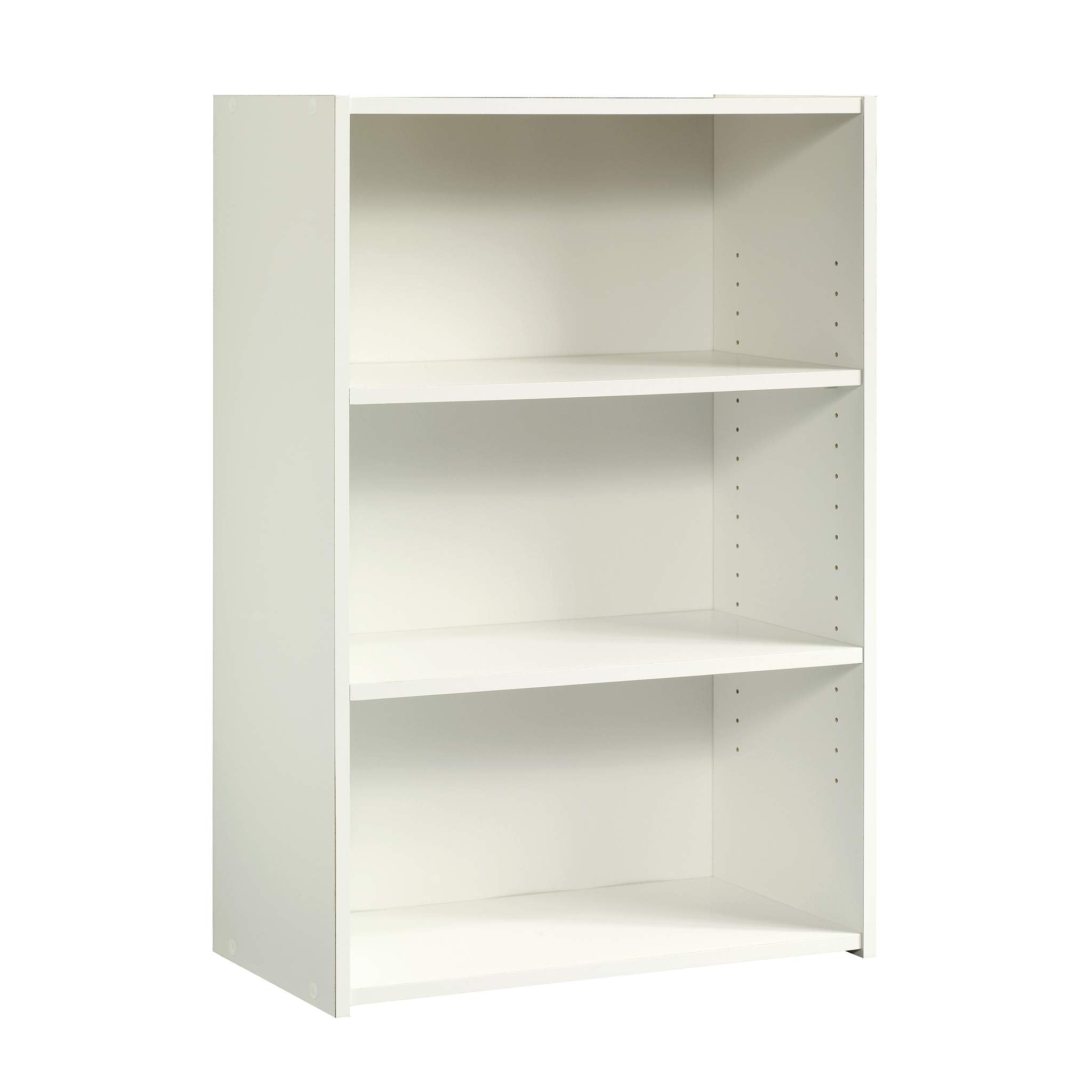 Sauder Beginnings 3 Bookcase/Book Shelf, L: 24.57 x W: 11.5 x H: 35.28, Soft White