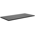 VIVO Universal 60 x 30 inch Table Top for Standard and Sit to Stand Height Adjustable Home and Office Desk Frames, Black Desktop