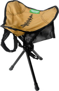 Travel Chair Slacker Tripod Chair for Camping, Lightweight Chair, Adjustable Carry Strap for Easy Transport Made with Recycled F