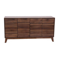 Flash Furniture Hatfield Engineered Wood TV Stand for up to 64 TVs, Media Console/TV Cabinet with Adjustable Shelf and Soft Clos