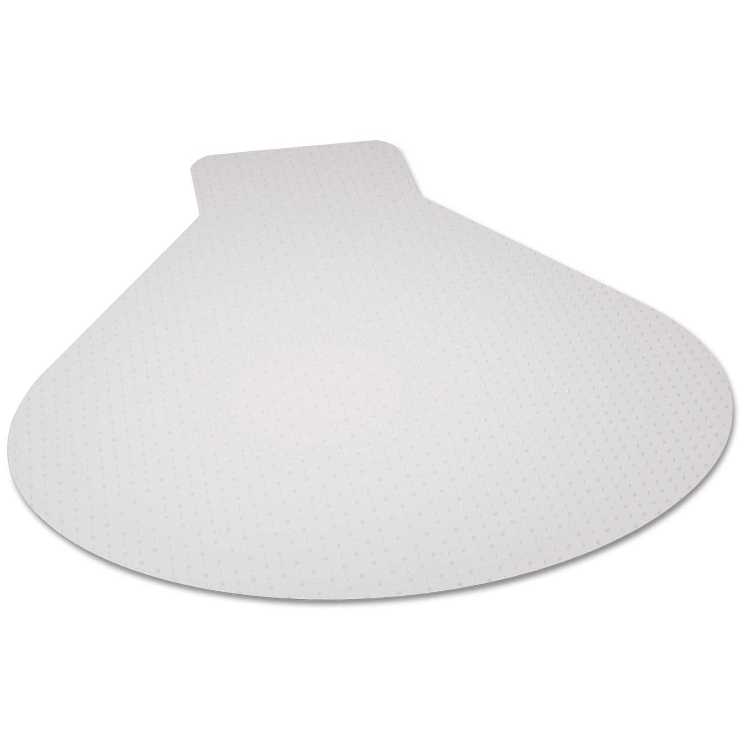 ES Robbins 122775 EverLife Chair Mats for Medium Pile Carpet, Contour, 66 x 60, Clear