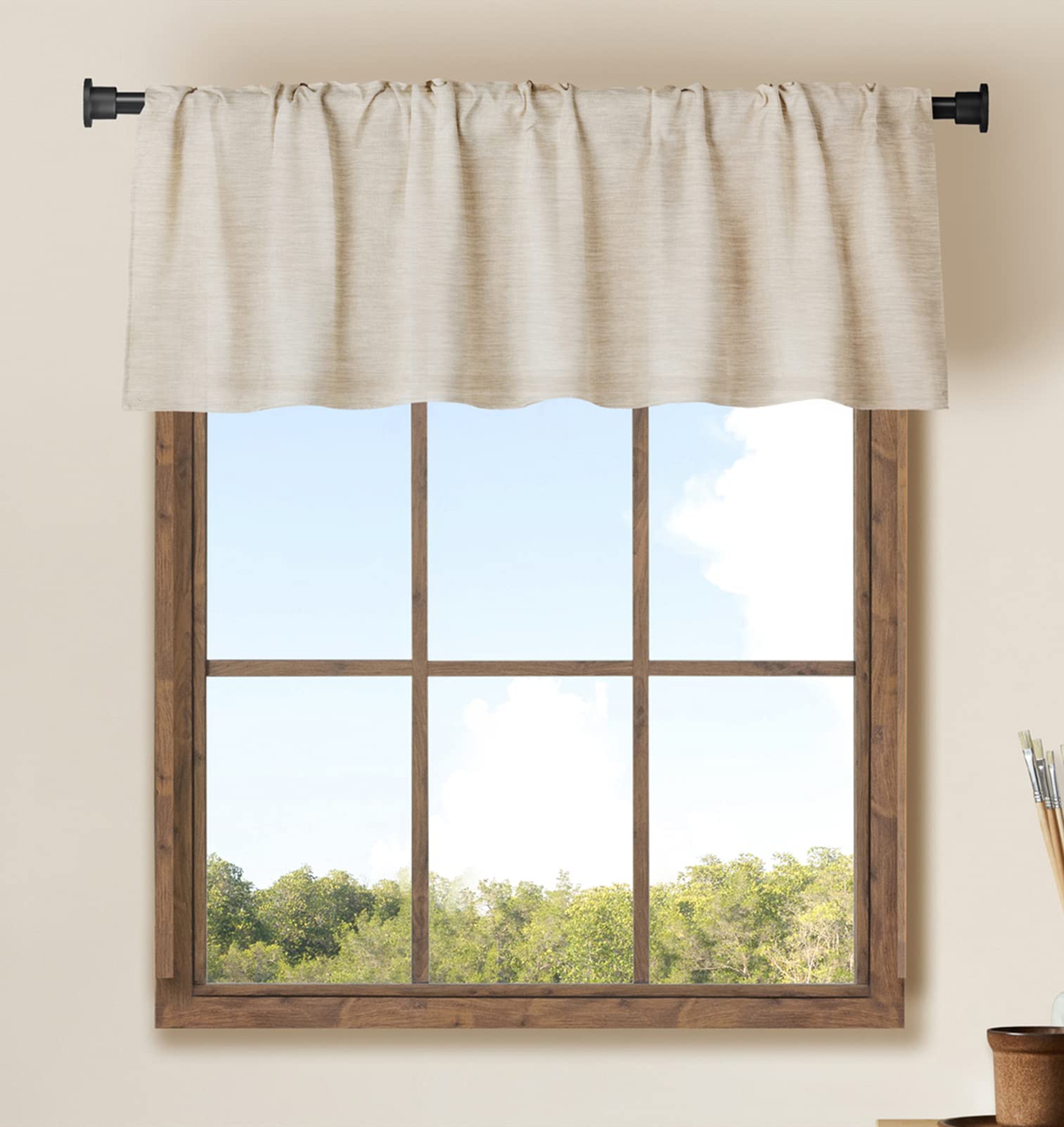 Buffalo Window Valences (Hard Burlap)