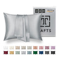 Tafts Silk Pillow Cases - 22mm 100% Pure Mulberry 6A Silk Pillowcase for Hair & Skin with Zipper Closure, Cooling, Natural, Orga