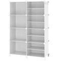 AWTATOS Closet Organizer 8 Cube Storage Shelves Portable Closet Clothes Organizers and Storage Stackable Cubby Shelving for Clos