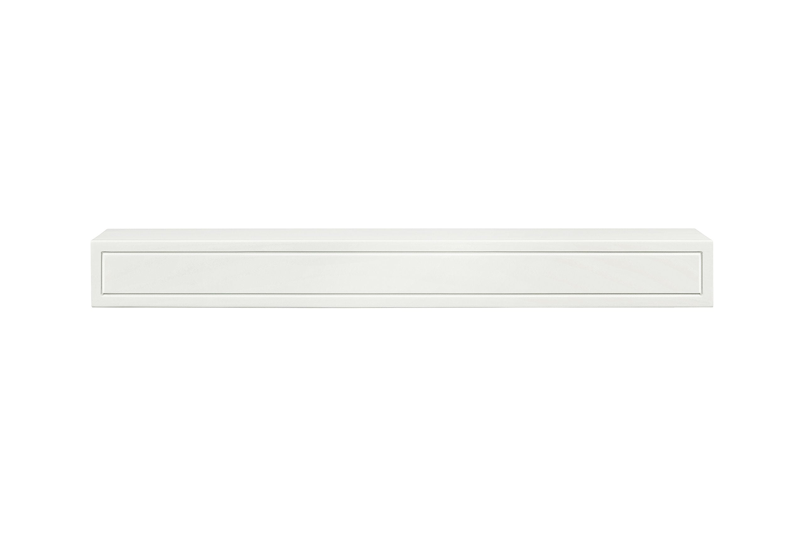 Pearl Mantels White 612-48 Sarah Mantel Shelf, 48-Inch, Paint