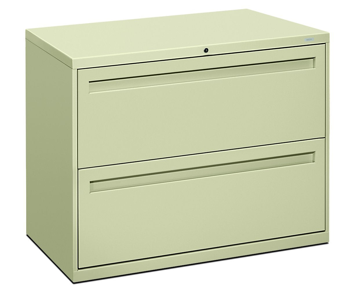 HON Brigade 700 Series Lateral File, 2 Legal/Letter-Size File Drawers, Putty, 36 X 18 X 28