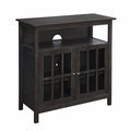 Convenience Concepts Big Sur Highboy TV Stand 36 - Modern Entertainment Center For TVs up to 40, Storage Cabinet for Dining, Liv