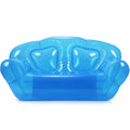 Kigley Inflatable Chair Blow Up Couches Transparent Inflatable Sofa Seat Yard Patio Portable Air Couch Furniture for Outdoor Ind
