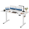 Furmax Electric Height Adjustable Standing Desk Large 63 x 24 Inches Sit Stand Up Desk Home Office Computer Desk Memory Preset w