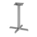 Flash Furniture Beverly 22 x 22 Restaurant Table X-Base with 3 Diameter Table Height Column, Commercial X-Base Cast Iron Table B
