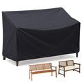 Kingling Outdoor Bench Cover Waterproof for 64 Inch Patio Acacia Wood Bench & 3 Seat Park Loveseat, Sofa, Glider Heavy Duty Pati
