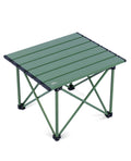 iClimb Ultralight Compact Camping Folding Table with Carry Bag (Reinforced Green - S)