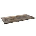 Restore by Pipe D  COR Solid Wood Office Desk Top, Reclaimed Ponderosa Pine Wood in Boulder Black, 48 in. x 24 in. x 1.25 in.