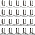 RayTour 20 Pieces Men Suspender Clips Sheet Straps Holder Fasteners Clips Bed Sheet Clips Fasteners Clips