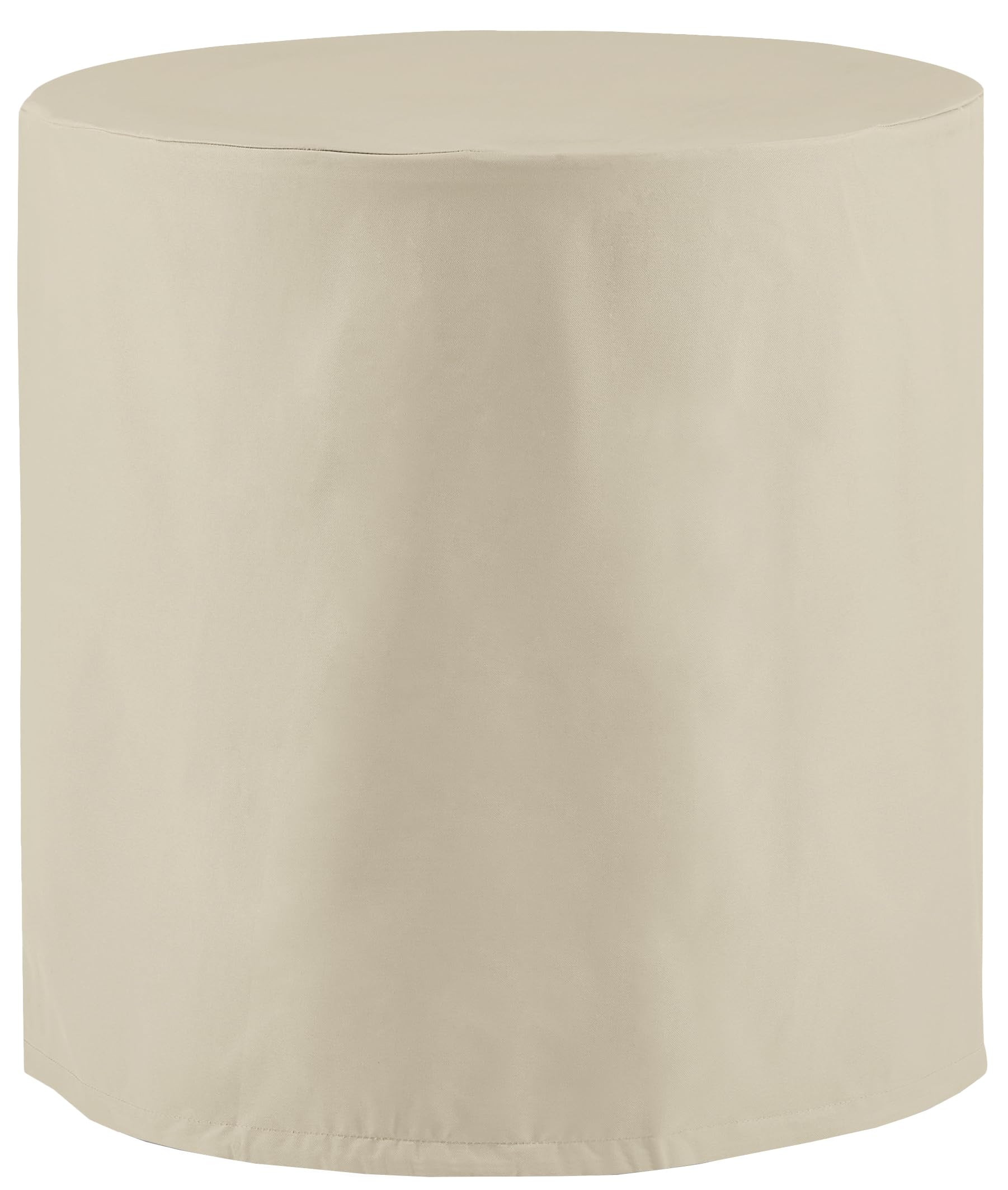 Crosley Furniture Patio Furniture Covers, Waterproof Round Outdoor Bistro Table Cover for Deck, Tan