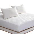 Twin Size Bed Waterproof Rayon from Bamboo Mattress Protector Fitted Mattress Pad Cover with Deep Pocket Up to 15