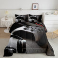 Feelyou Gaming Bedding Set Boys Game Controller Comforter for Kids Girls Teens Modern Gamer Headset Comforter Set Youth Gaming C