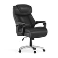 Flash Furniture Hercules Series High-Back Swivel LeatherSoft Office Chair, Ergonomic Executive Chair with Headrest and Adjustabl