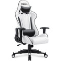 Homall Office Chair, High-Back Swivel Mesh/PVC Seat Computer Swivel Executive Gaming Chair (Black)