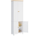 Function Home 72 Kitchen Pantry Cabinet, Freestanding Storage Cabinet, Tall Food Pantry with Doors and Adjustable Shelves, Utili