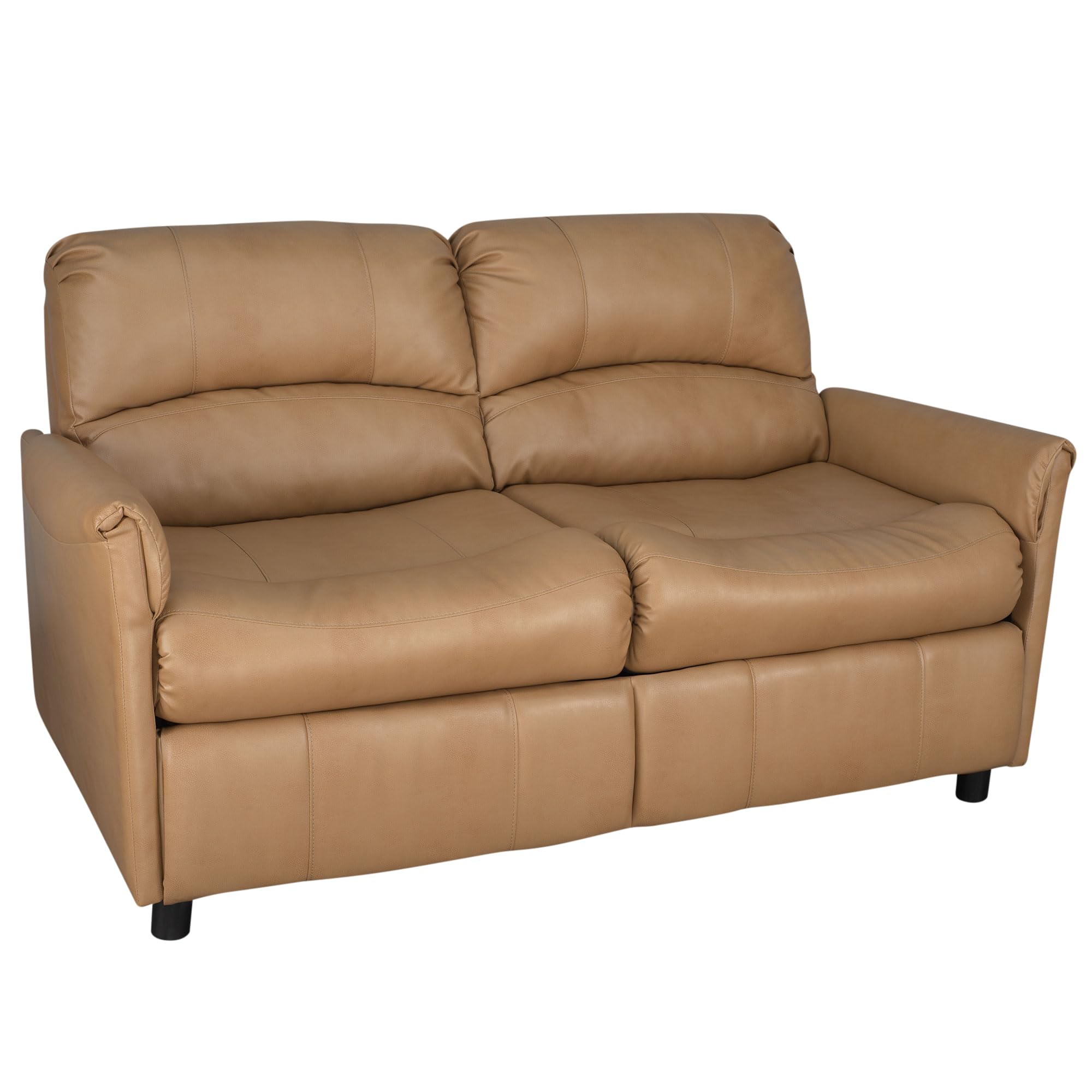 RecPro Charles Collection | 60 RV Hide A Bed Loveseat | Memory Foam Mattress | RV Sleeper Sofa | Pull Out Couch | RV Furniture |