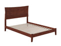 AFI, Metro, Low Profile Wood Platform Bed, Full, Walnut