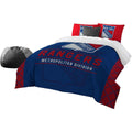 Northwest NHL New York Rangers Comforter and Sham Set, Twin, Draft