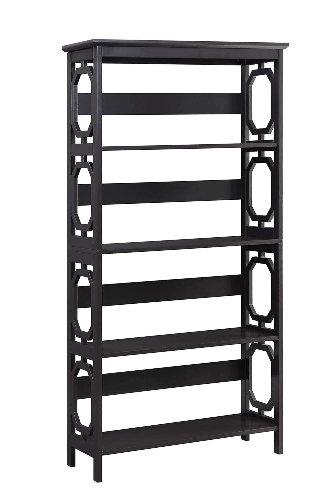 Convenience Concepts Omega 5 Tier Bookcase, Espresso