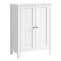 VASAGLE Bathroom Floor Storage Cabinet, Freestanding Bathroom Storage Unit with 2 Adjustable Shelves, 11.8 x 23.6 x 31.5 Inches,