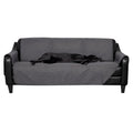 Furhaven Waterproof & Non-Slip Large Sofa/Couch Cover Protector for Dogs, Cats, & Children - Quilted Paw Print Living Room Furni