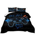 Z.Jian HOME Gaming Comforter for Boys Teen,Game Contoller Bedding Set for Boys Kids,Down Alternative Comforter for All Season,Ga