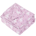 HOSUKKO Weighted Blanket - Weighted Blanket 5 lbs Purple Alpaca Heavy Blanket - Small Size Bresthable Blanket(36 * 48 inches, 5 