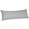 Body Pillow Cover Case 20x54 Inch, Soft Cotton Long Pillowcase with Zipper, Jersey, 20x54 Inch, Light Grey