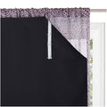 KGORGE Blackout Window Curtain Liner - 100% Light Block Panels Heat Insulated Lined Curtains Rod Pocket Darkening Drapery Liners