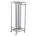 ECR4Kids The Surf Storage Rack, Classroom Furniture, Silver