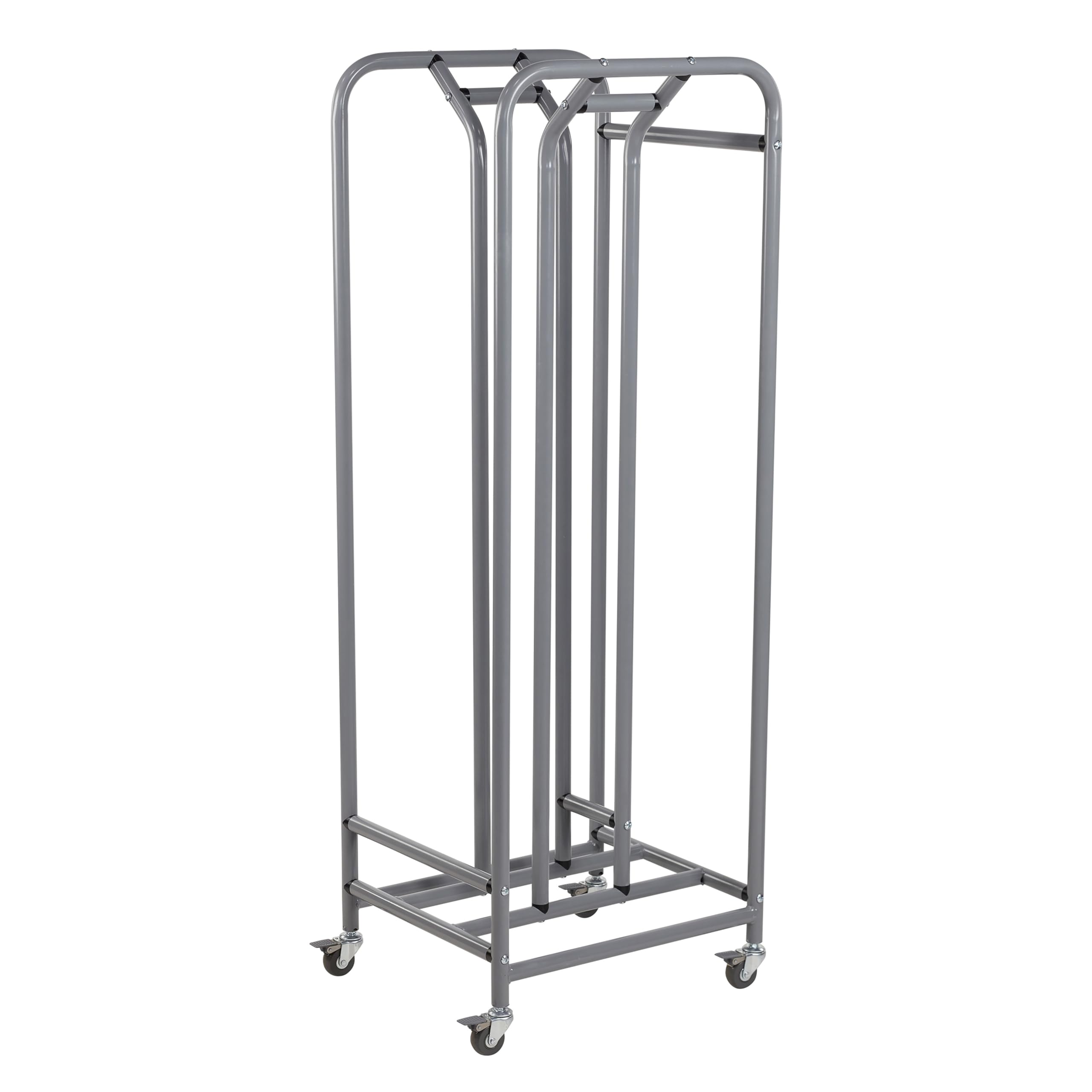 ECR4Kids The Surf Storage Rack, Classroom Furniture, Silver