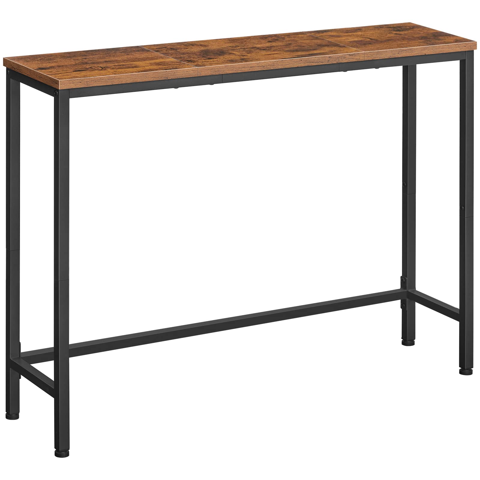 HOOBRO Console Table, Sofa Table with Support Bar, Hallway Entrance Table for Living Room, Entryway, Corridor, Sturdy, Easy Asse