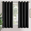 YoungsTex Blackout Curtains for Bedroom 63 Inch Length - Thermal Insulated Window Drapes with Grommet Room Darkening Privacy for