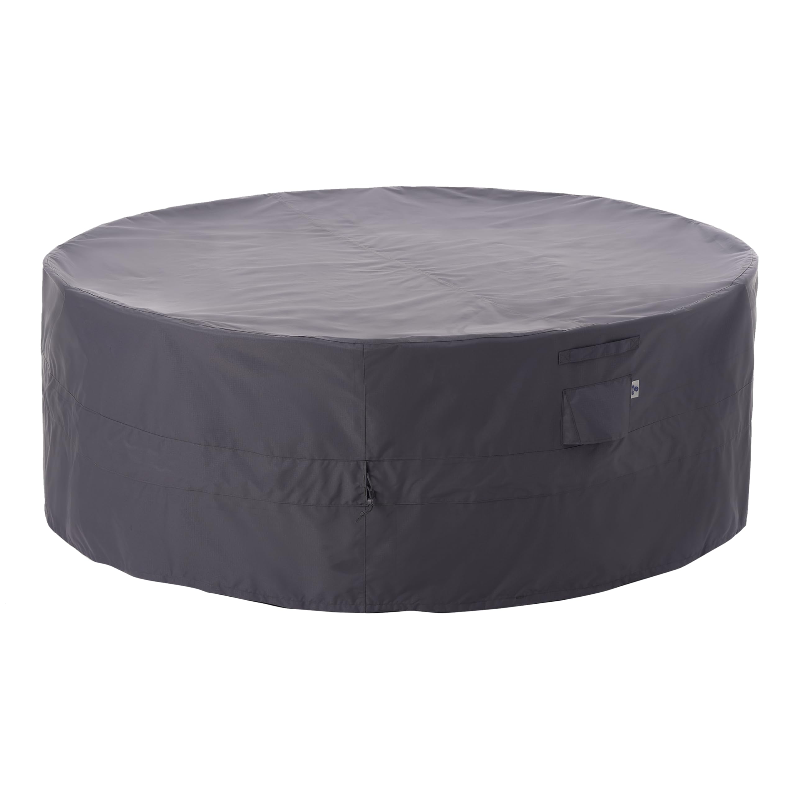 WJ-X3 Ripstop Round Patio Furniture Cover, 72 D x 31 H, Waterproof, UV Resistant, Anti-Fading,Good for Outdoor Round Dining Tabl