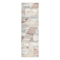 Kosas Home Tawas 30 x 96 Geometric Polyester Fabric Area Rug in Multi-Color