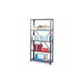 Safco 6269 Commercial Steel Shelving Unit Six-Shelf 36w x 18d x 75h Dark Gray