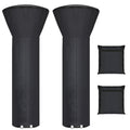 2 Pack Patio Heater Covers Waterproof with Zipper and Storage Bag, Outdoor Heater Cover Has Dustproof, Wind-Resistant, UV-Resist