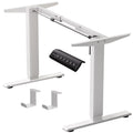 GallopFun Standing Desk Frame for 37 to 77.5 Desktop, Electric Height Adjustable Desk Legs, 176 lbs Motorized Desk Legs Workstat