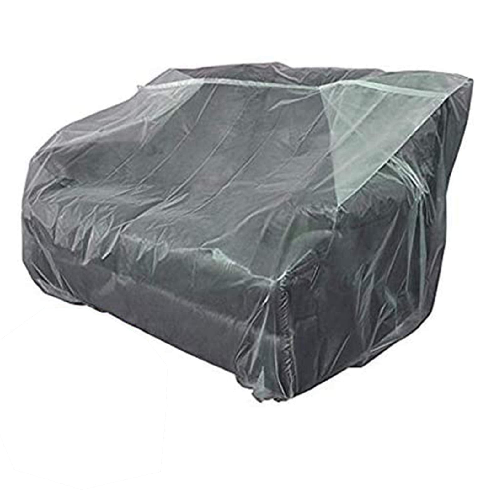 STARTWO Furniture Cover Plastic Couch Cover Heavy Duty Water Resistant Thick Clear | Sofa Slipover for Moving and Long Term Stor