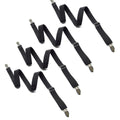Glield Extend 20 to 78 Adjustable 4-Piece Under Sofa, Mattress, Bed Sheet Fastener, Long Strap Clip Bands BDJ01