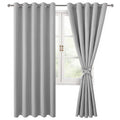 Hiasan Blackout Curtains for Bedroom, 60 x 84 Inches Long - Thermal Insulated & Light Blocking Window Curtains for Living Room, 