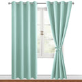 Hiasan Blackout Curtains for Bedroom, 52 x 84 Inches Long - Thermal Insulated & Energy Saving Window Curtains for Living Room, 2