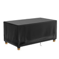 Patio Table Cover 100% Waterproof, 72x47x28 inch Outdoor Table Cover Rectangular, Patio Furniture Cover for Dinning Furniture, P