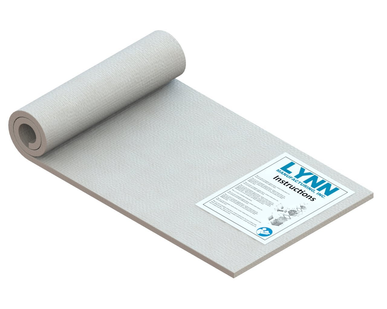 Lynn Manufacturing Wet Ceramic Fiber Blanket, 2300F Rated, Kit A, 48 x 14 x 1/2, 1032