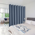 NICETOWN Wall Dividers for Rooms, Privacy Room Divider Curtain Screen Partition, Function Thermal Blackout Patio Door Curtain Pa